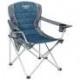 OZTrail Deluxe Jumbo Arm Chair Blue
